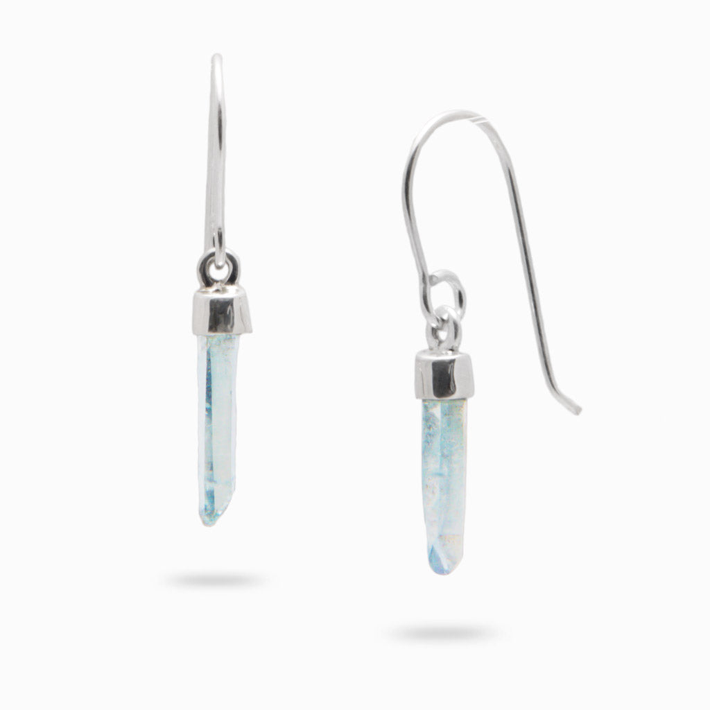 Aqua Aura Drop Earrings