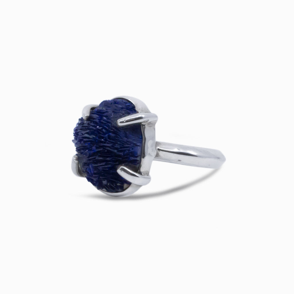 RAW AZURITE ORGANIC RING