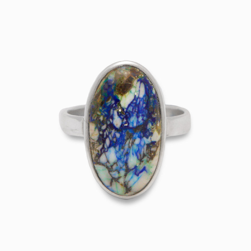 AZURITE TURQUOISE RING