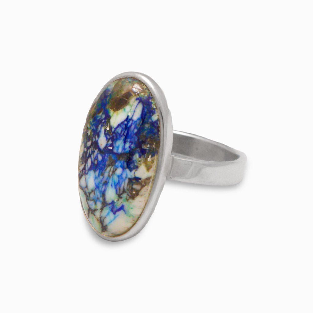 AZURITE TURQUOISE RING