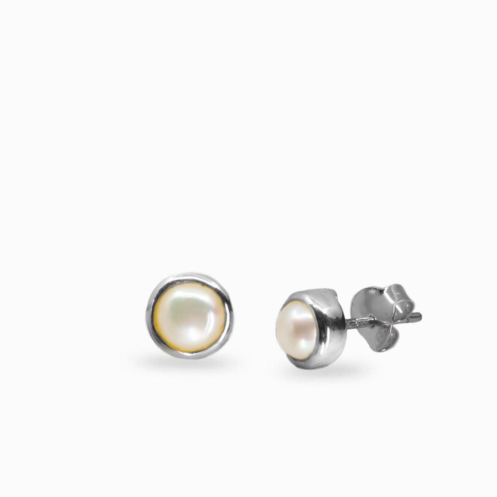 Pearl Stud Earrings