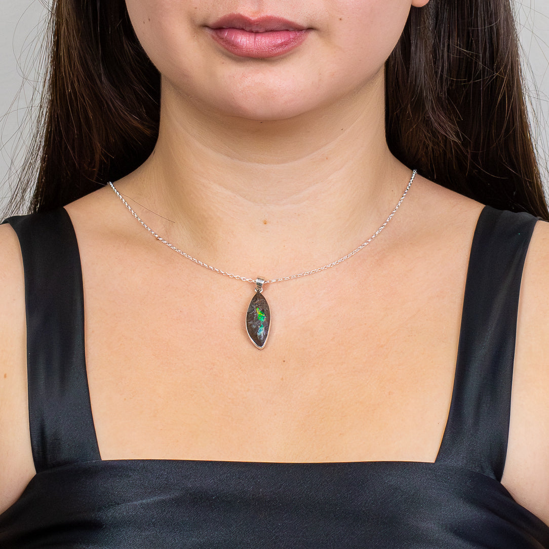 Boulder Opal Necklace | Made In Earth US