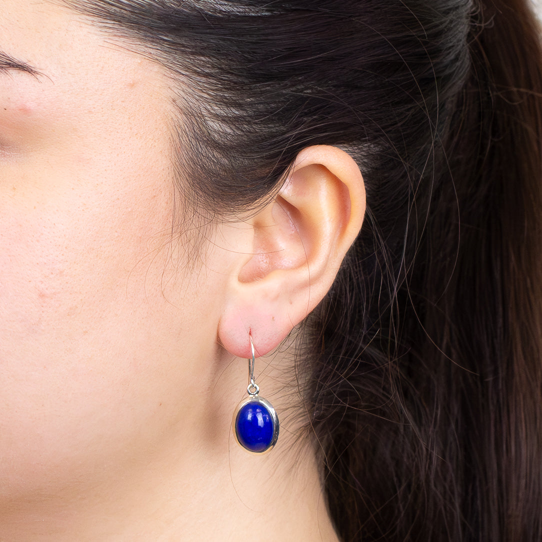 Lapis Lazuli Drop Earrings