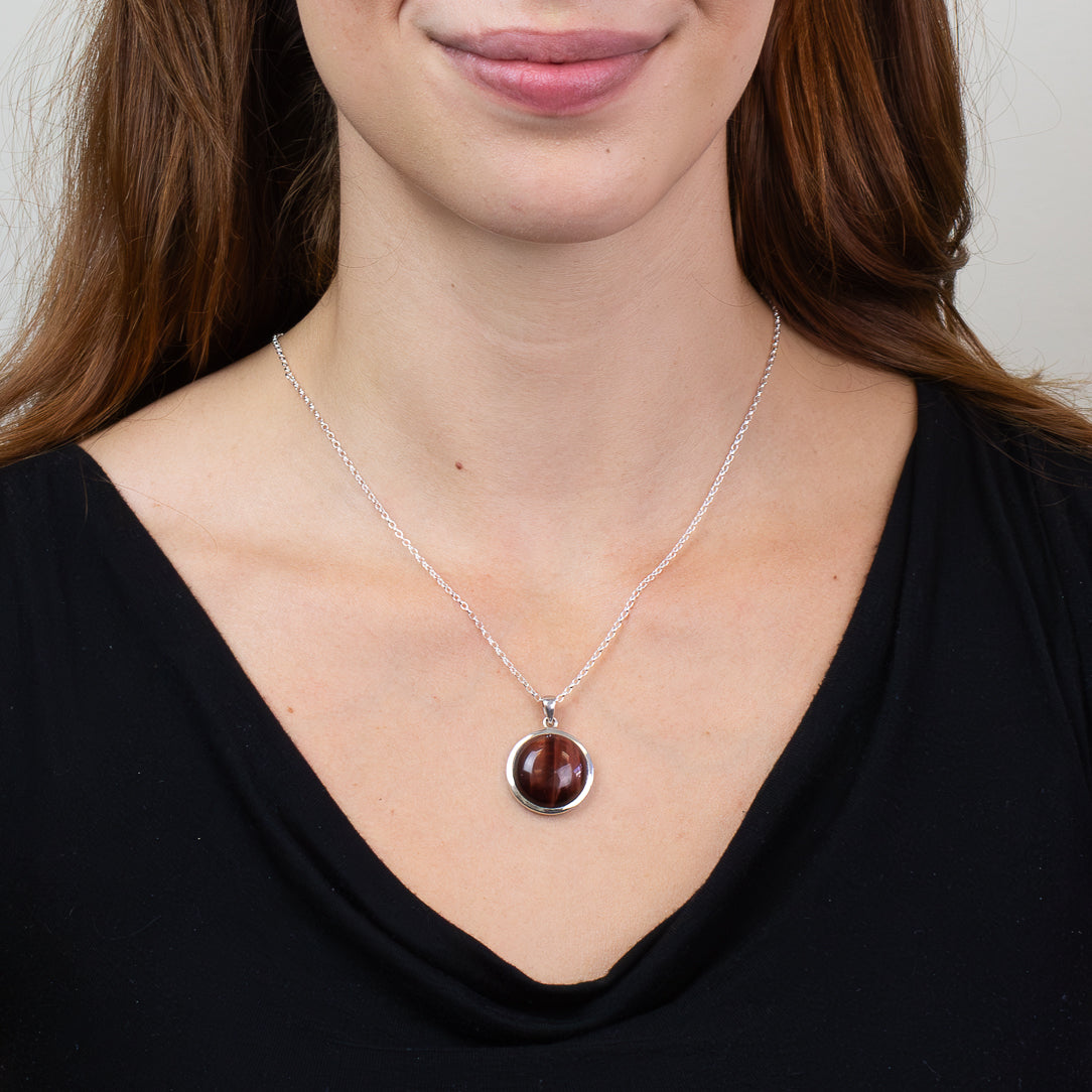 Red Tiger Eye Necklace