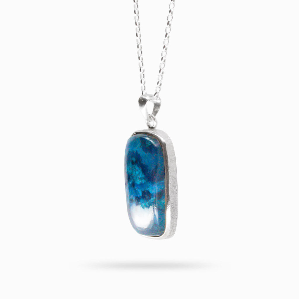 SHATTUCKITE CABOCHON NECKLACE