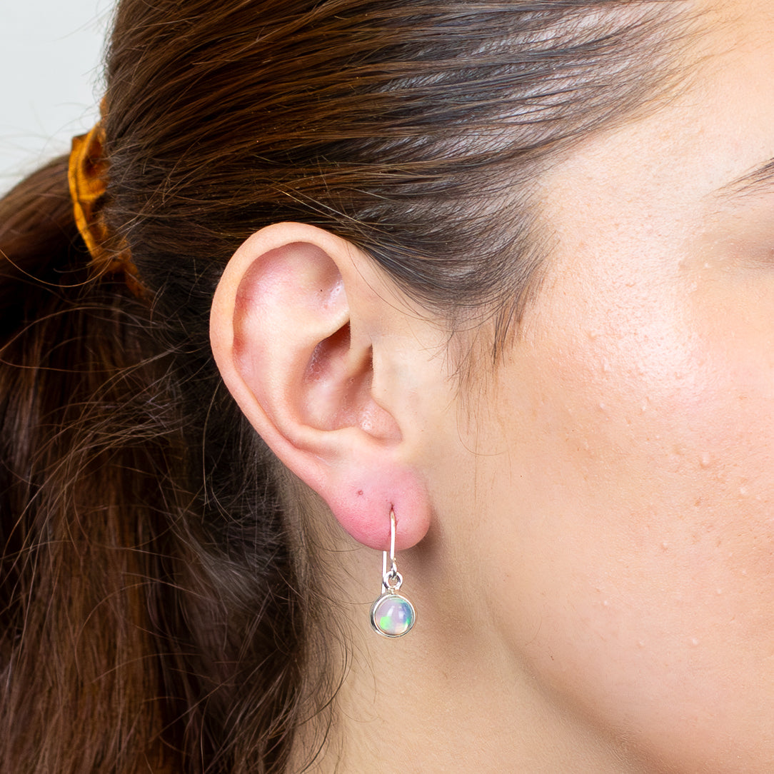 Precious Opal Drop Earrings