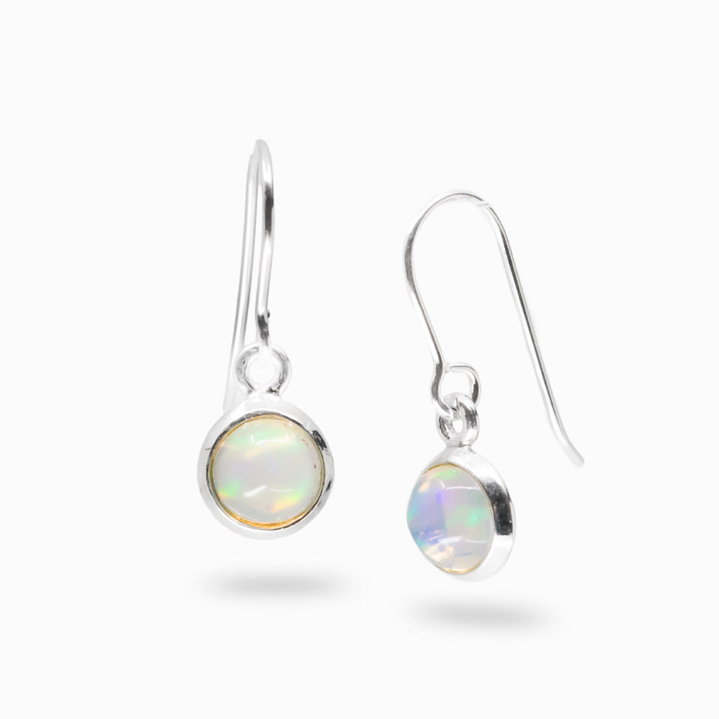 Precious Opal Drop Earrings
