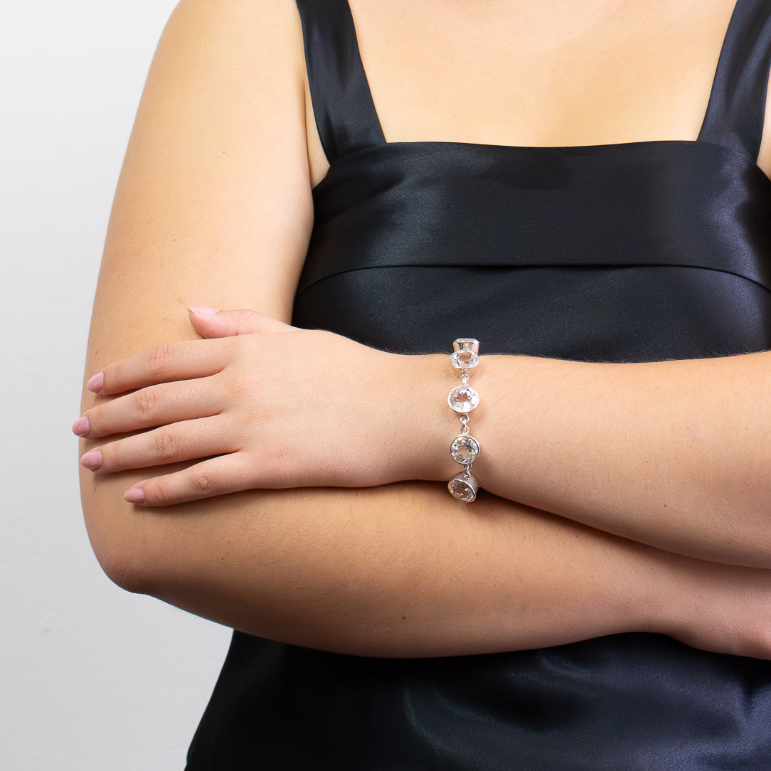 Clear Quartz is often associated with clarity, amplification, and balance.