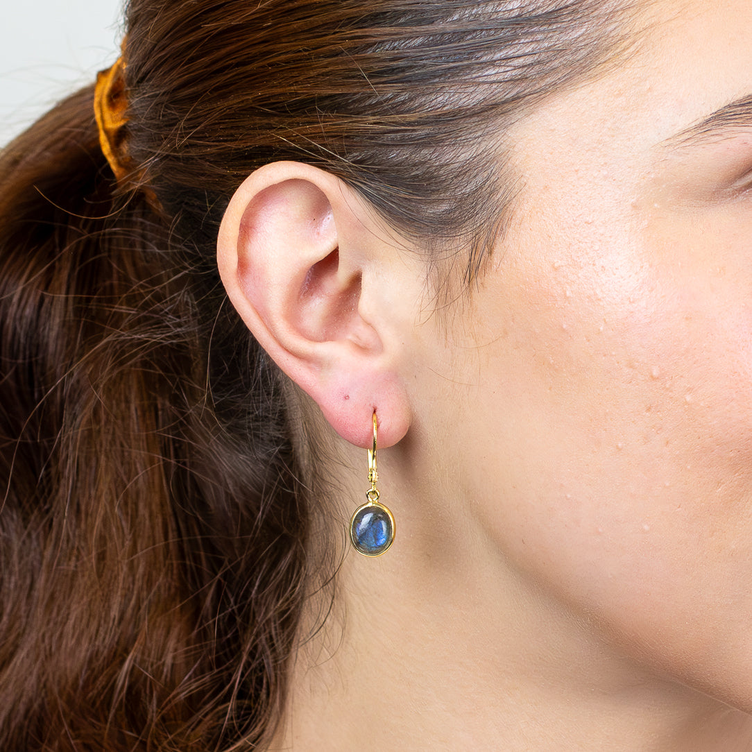 Labradorite Drop Earrings