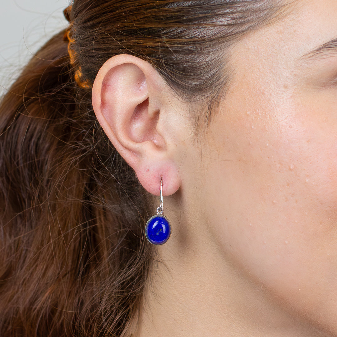 Lapis Lazuli Drop Earrings