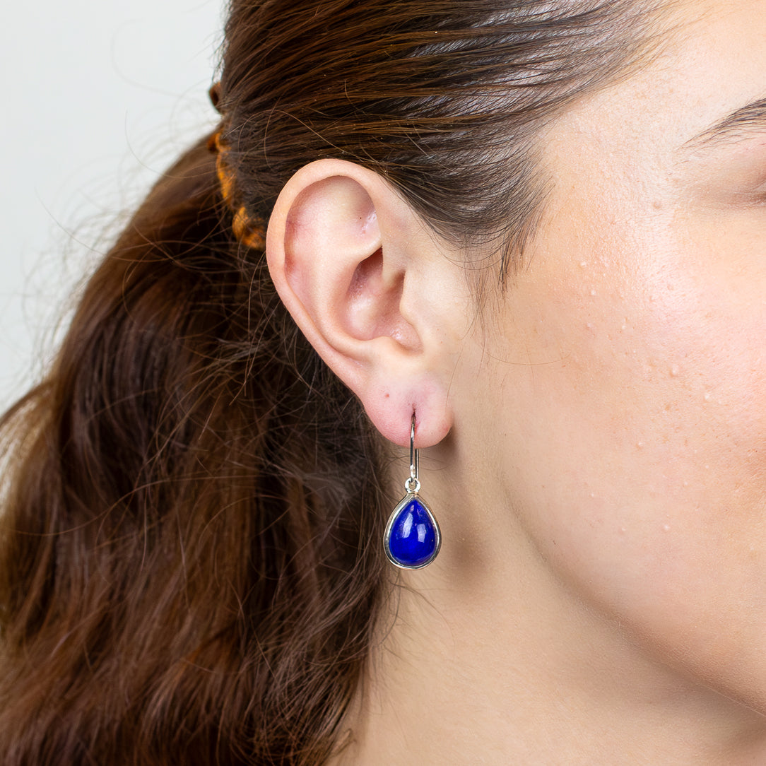 Lapis Lazuli Drop Earrings
