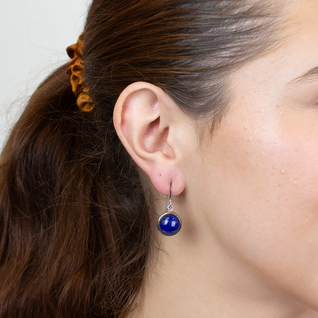 Lapis Lazuli Drop Earrings