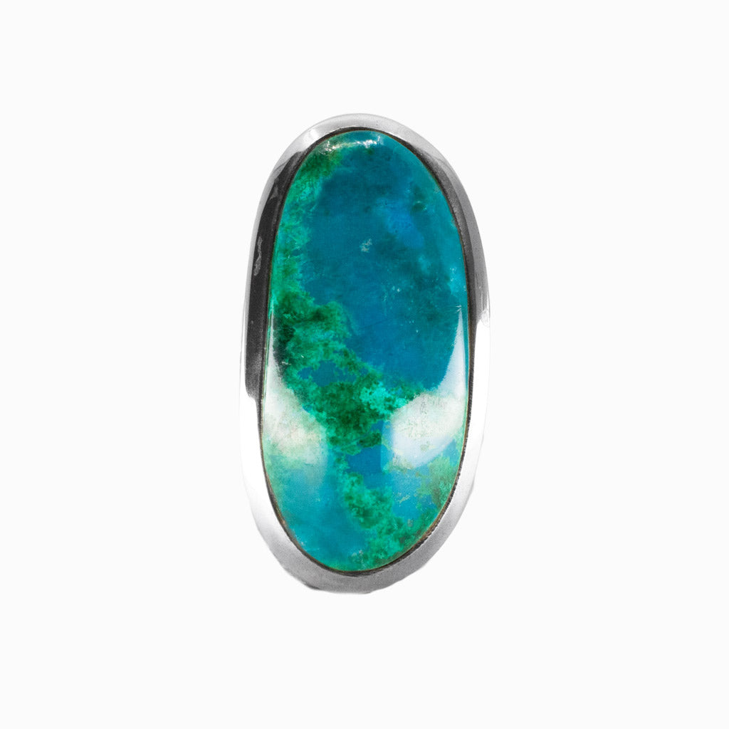 Chrysocolla Malachite Ring