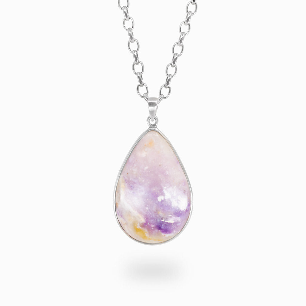 Tiffany stone cabochon necklace in sterling silver