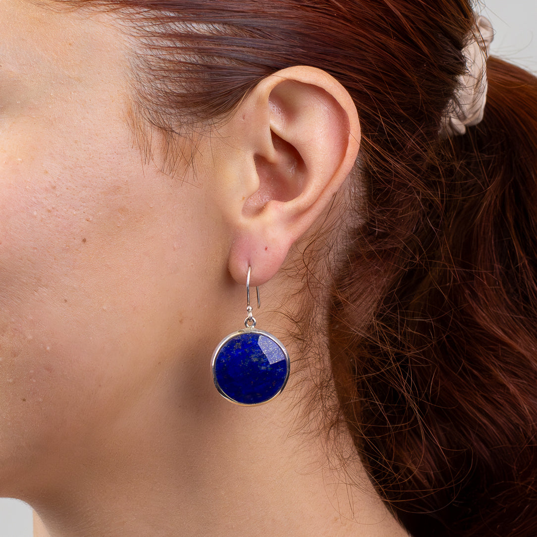 Lapis Lazuli Drop Earrings