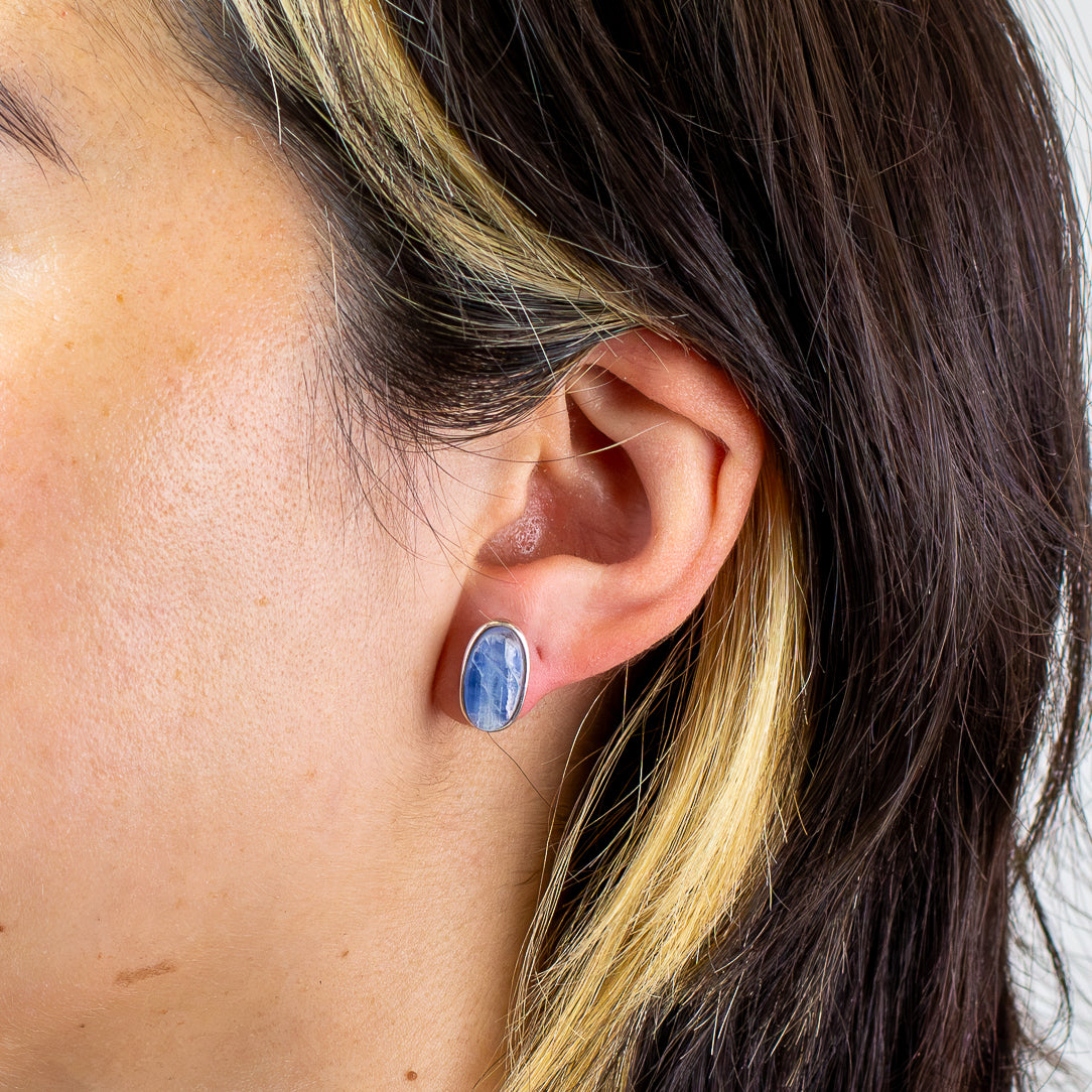 Kyanite Stud Earrings