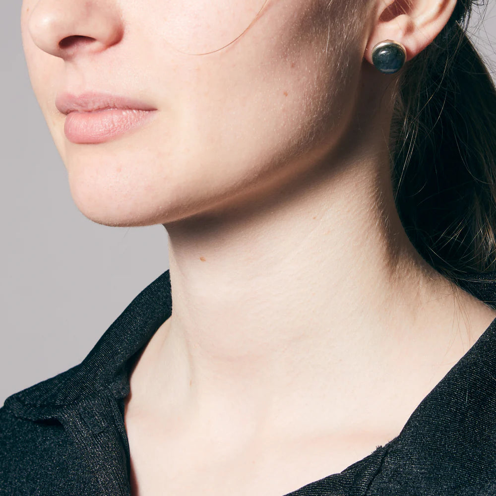 Labradorite Stud Earrings