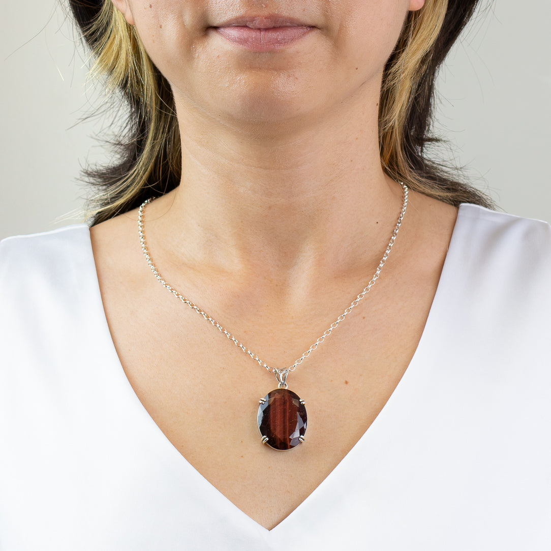 Red Tiger Eye Necklace