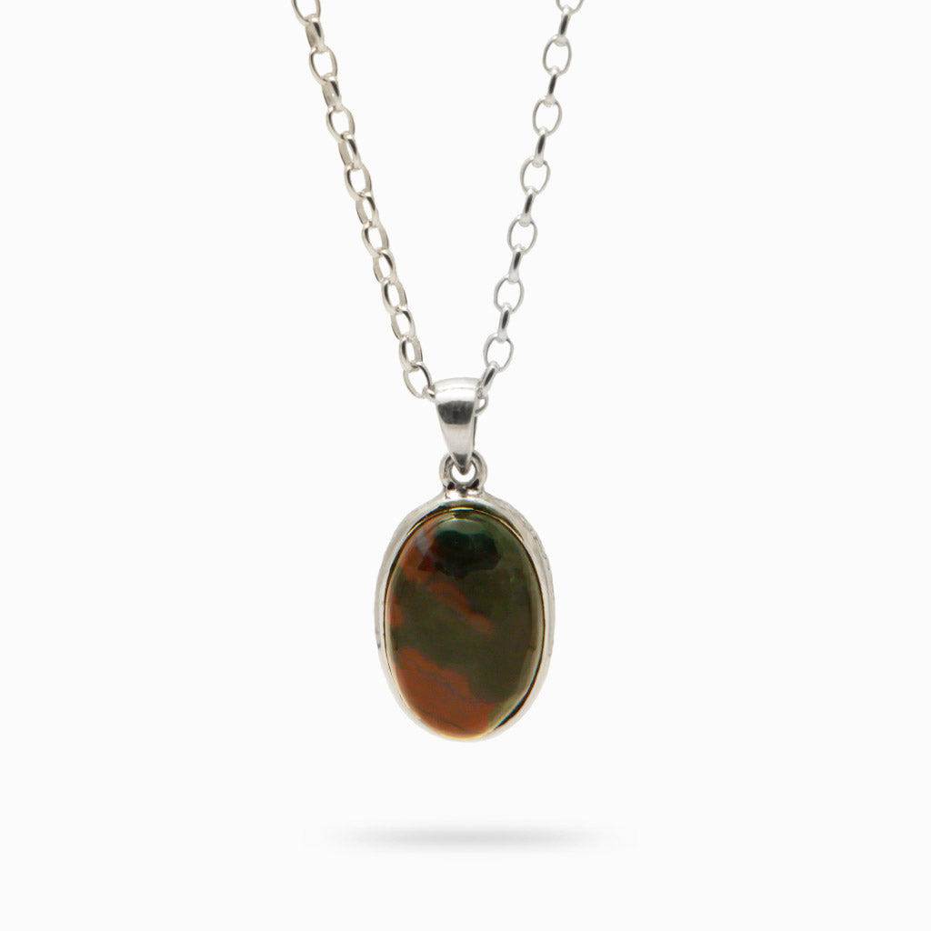 BLOODSTONE NECKLACE