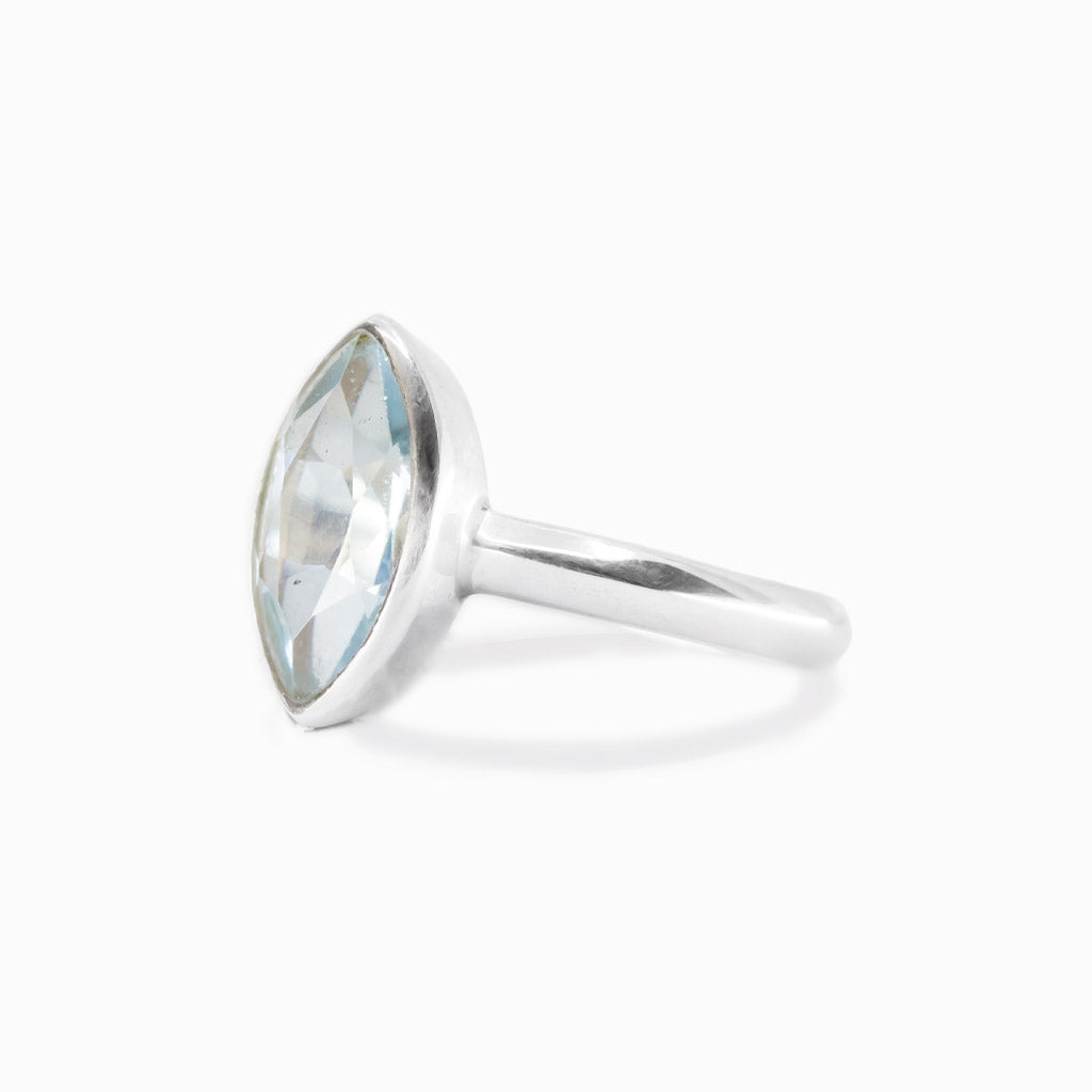 Blue Topaz Ring