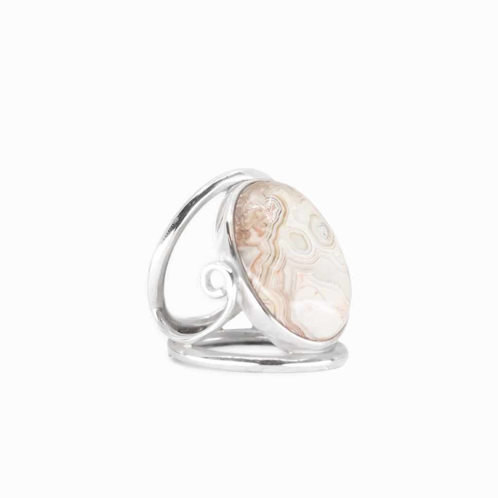 Botryoidal Agate Ring