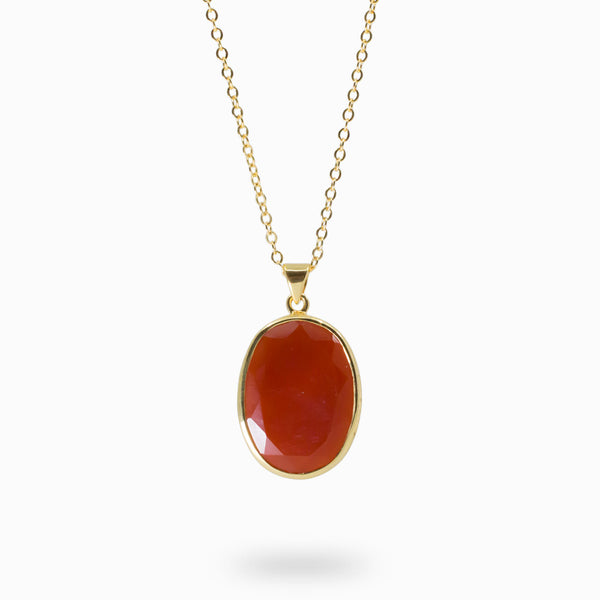 Carnelian Necklace | Made In Earth US