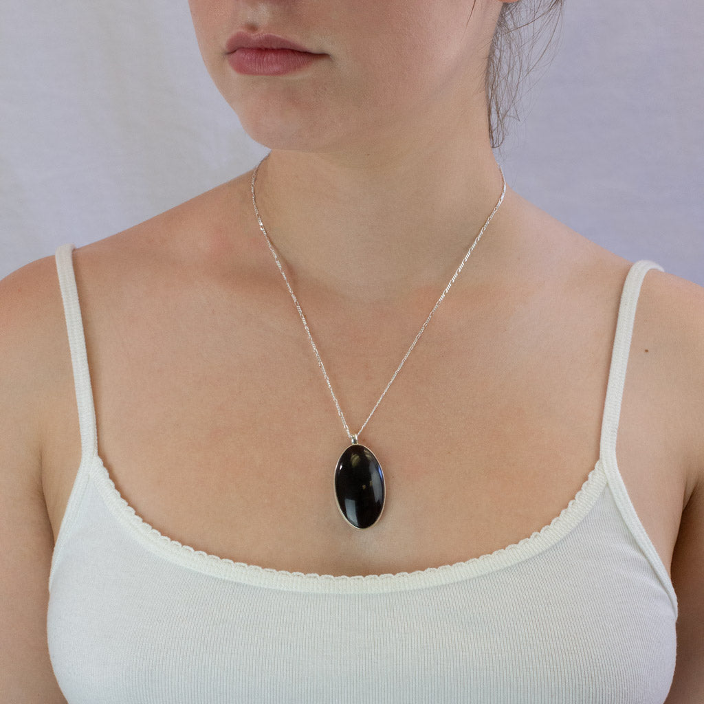 Amazon.com: Genuine Obsidian Hexagram Star Necklace Healing Crystal Pendant,  Adjustable Natural Gemstone Necklace Reiki Quartz Jewelry for Men Women :  Clothing, Shoes & Jewelry
