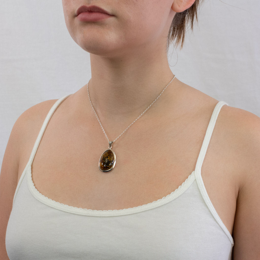 Genuine Baltic Amber Necklace 542 | Asha Jewelry