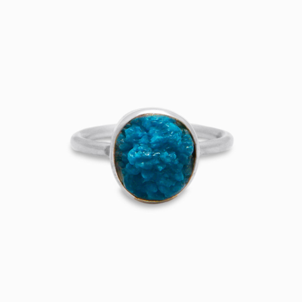 RAW CAVANSITE RING