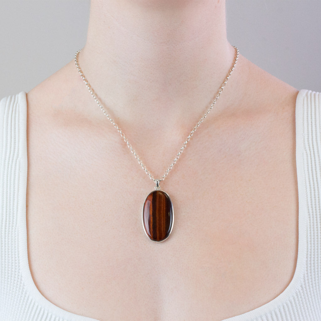 Red Tiger Eye Necklace