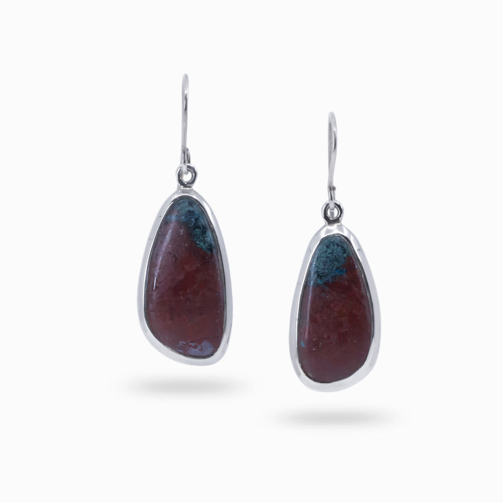 CHRYSOCOLLA CUPRITE earrings