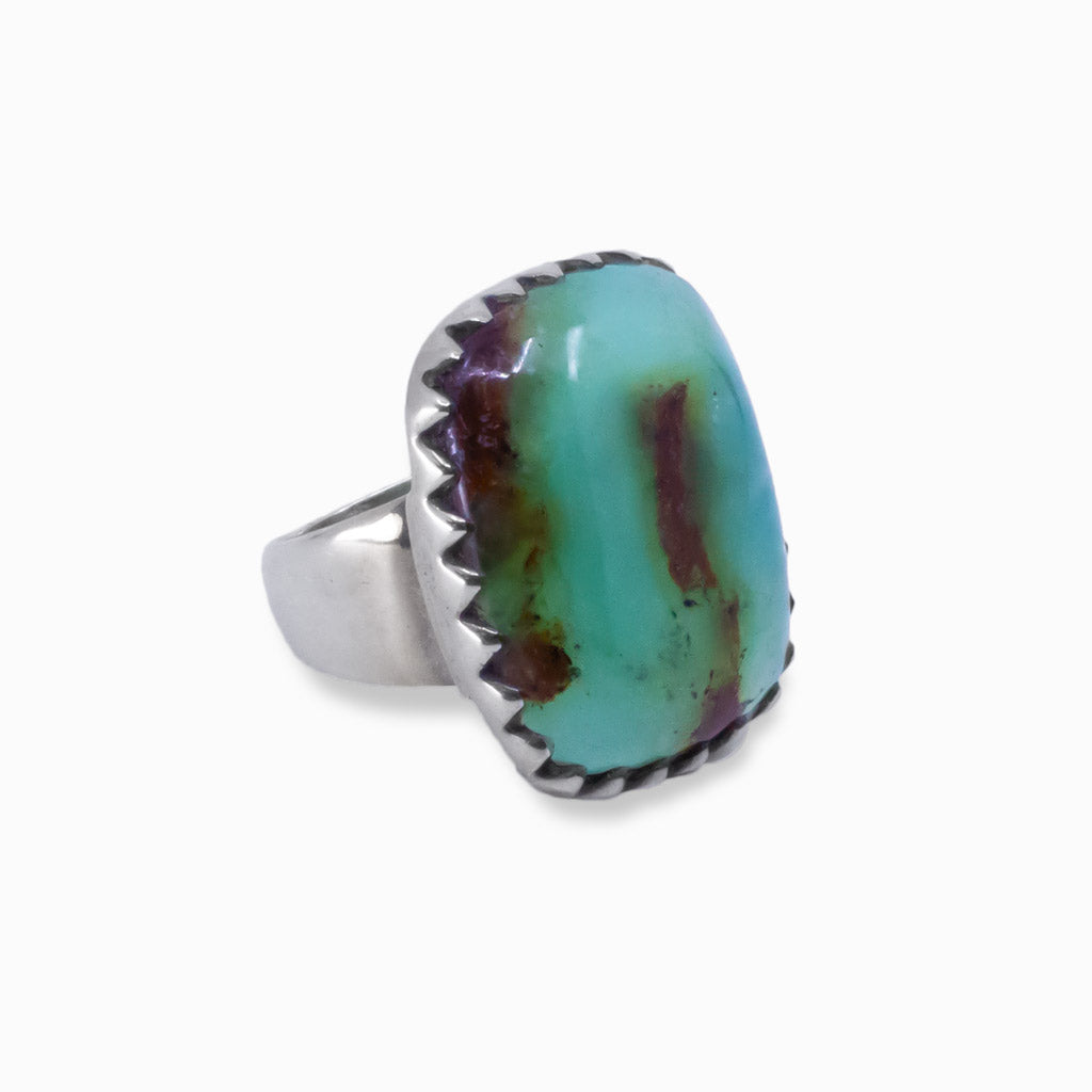 CHRYSOPRASE IN MATRIX RING