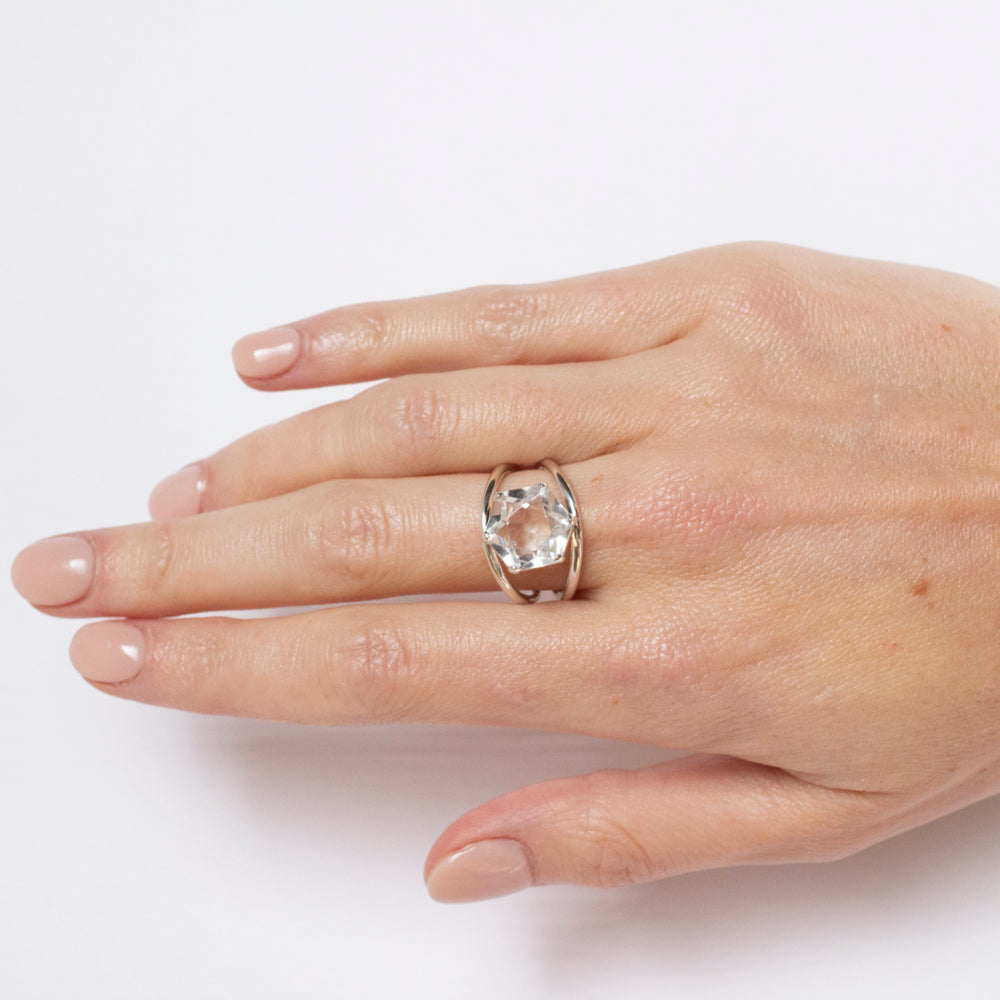 Clear Quartz Ring