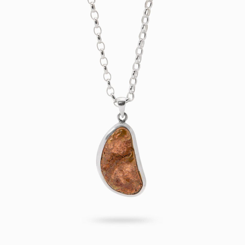 RAW COPPER NECKLACE