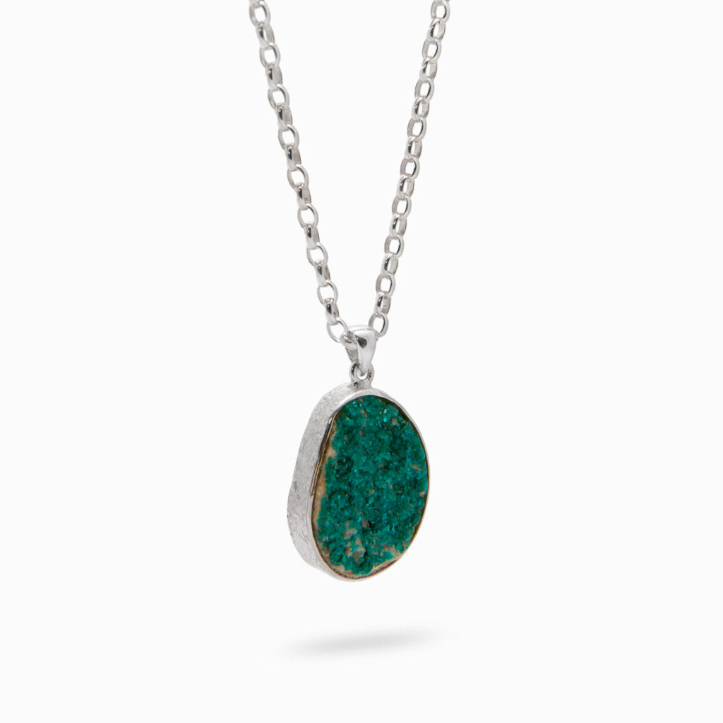 DIOPTASE NECKLACE