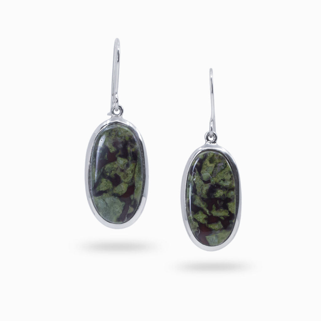 Dragonsblood jasper Earrings