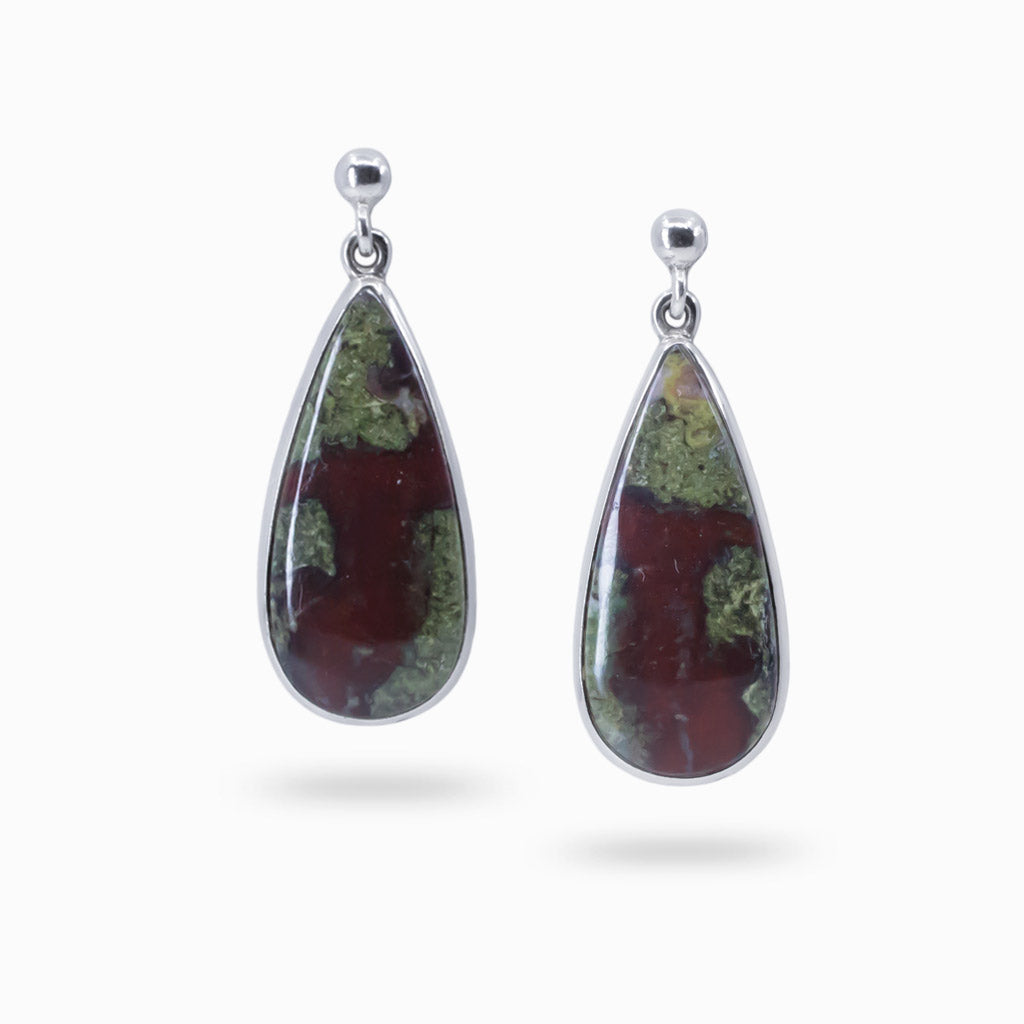 Dragonsblood jasper Earrings