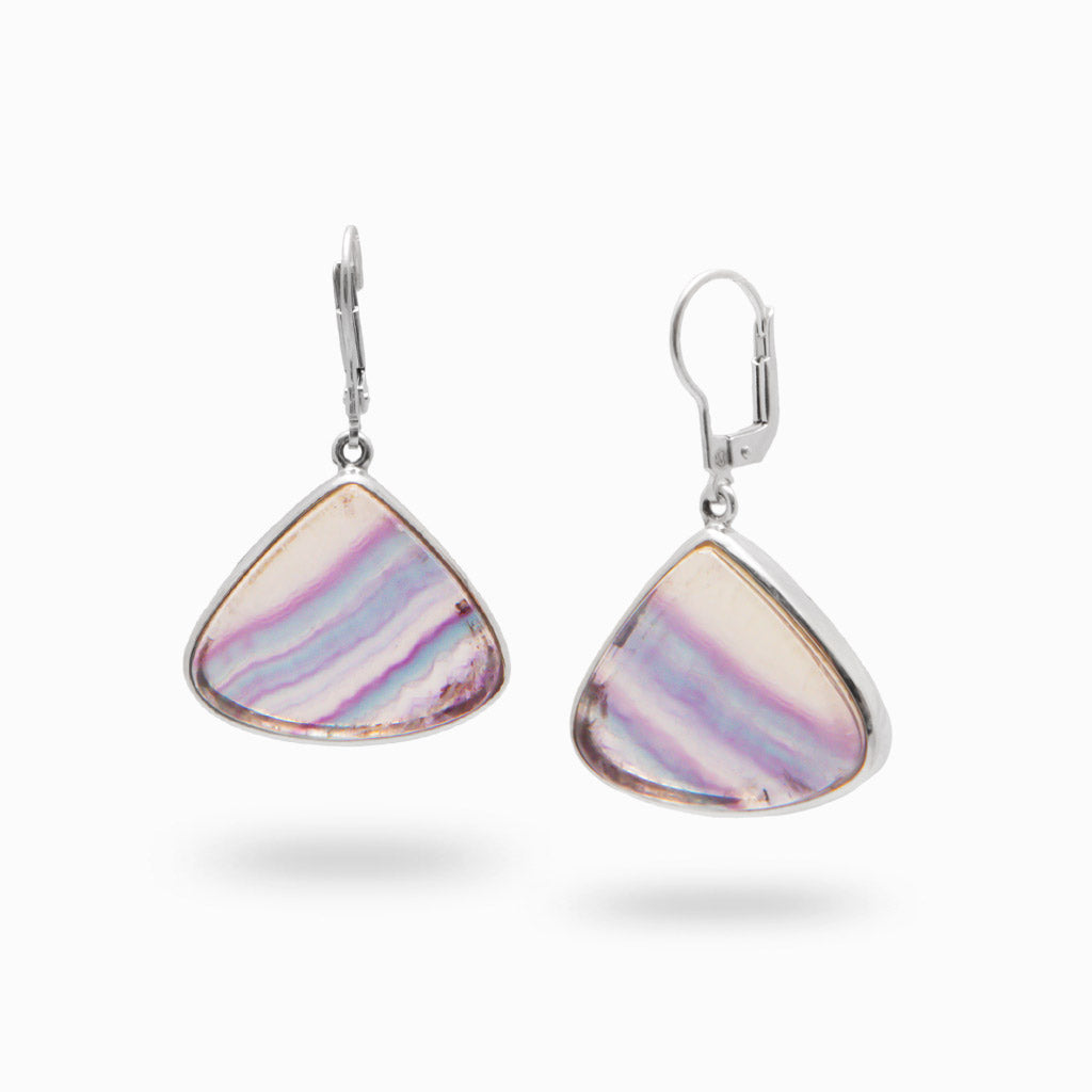 FLUORITE DROP EARRINGS