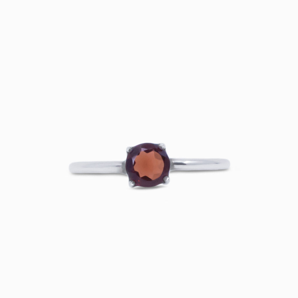 Garnet ring