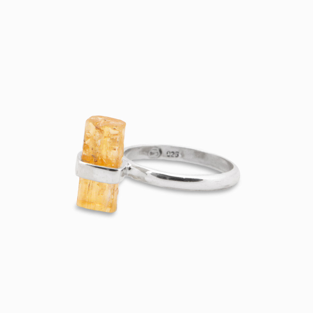 IMPERIAL TOPAZ RING SIDE VIEW