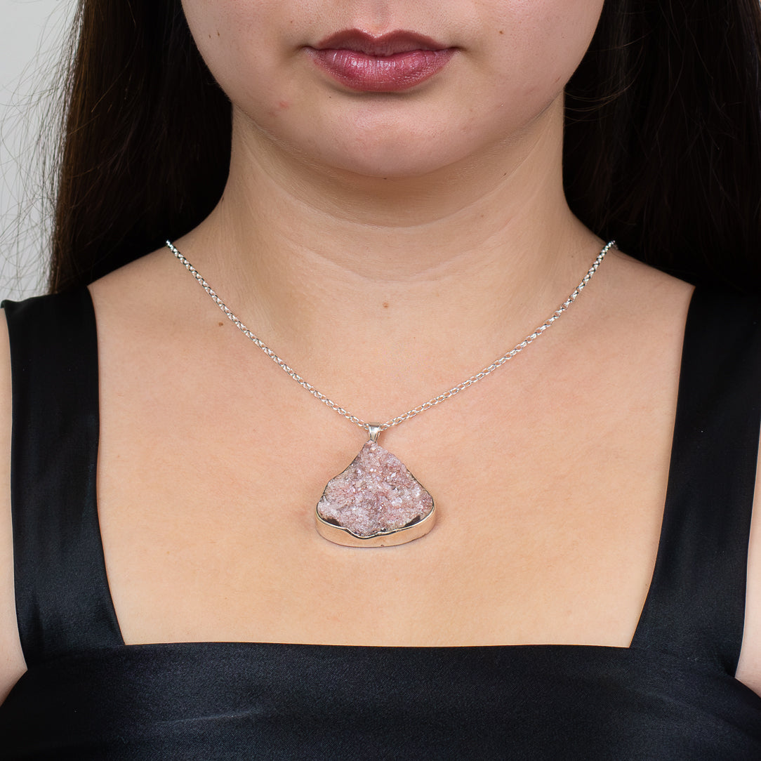Pink Apophyllite Necklace