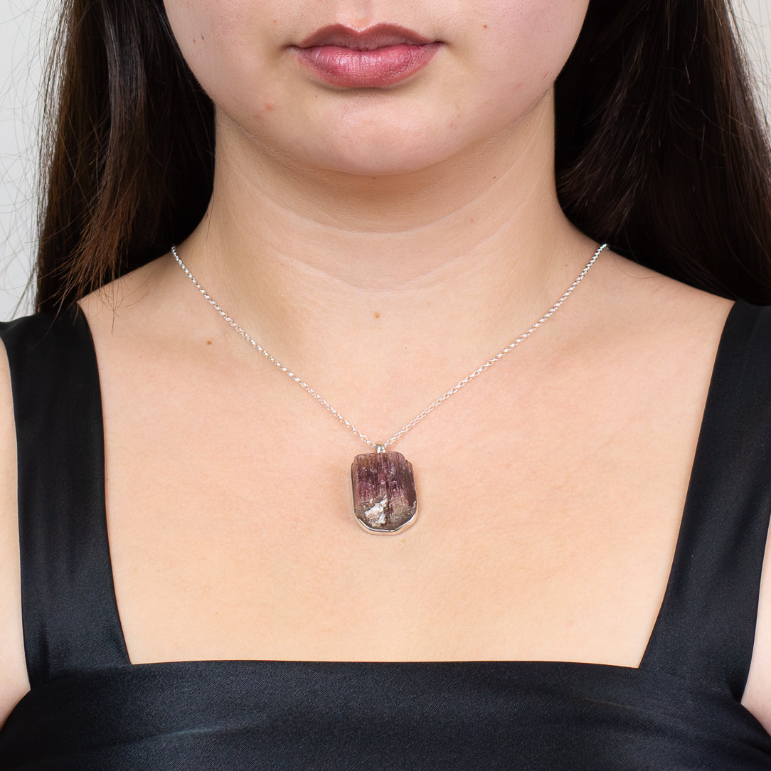 Pink Tourmaline Necklace