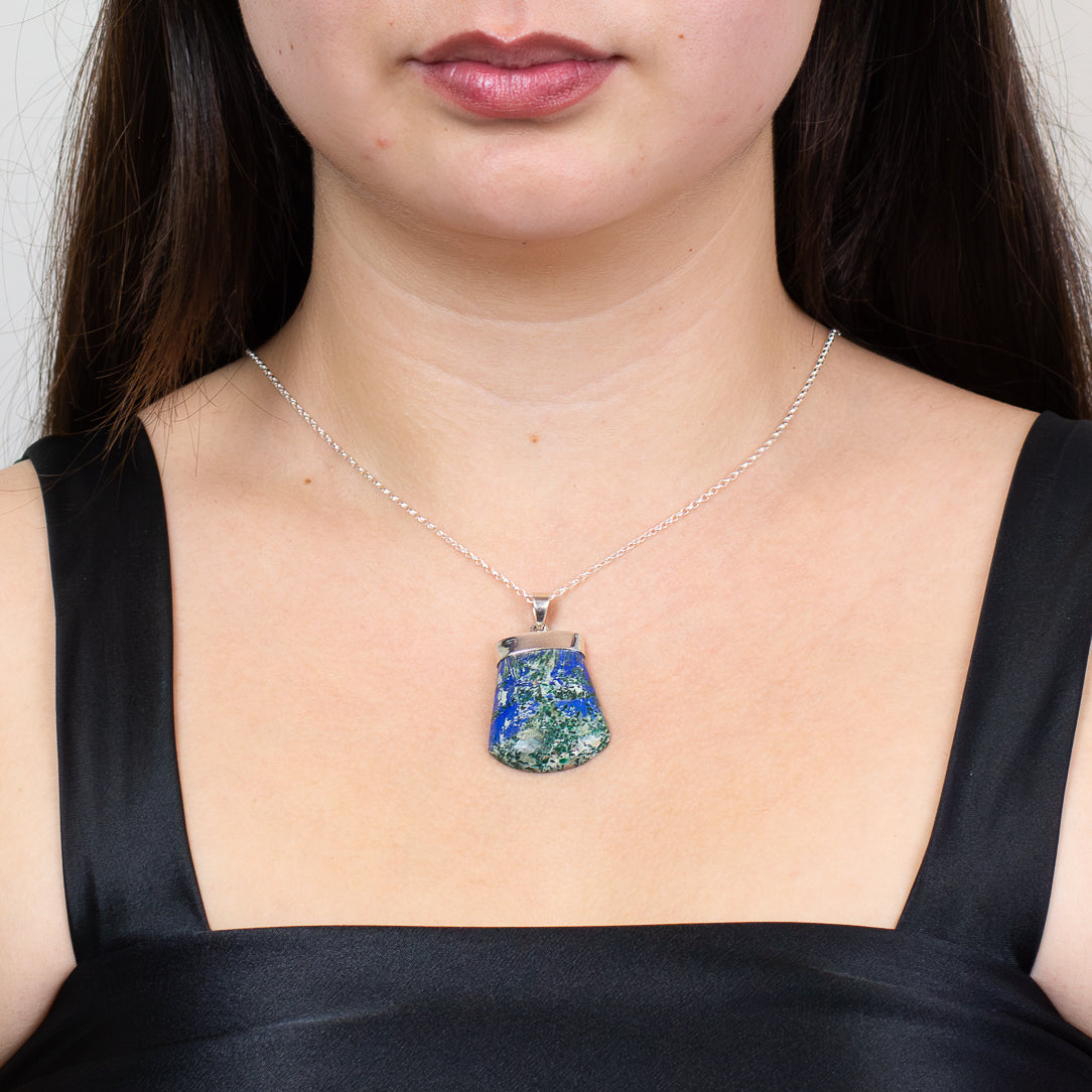 Azurite Malachite Necklace