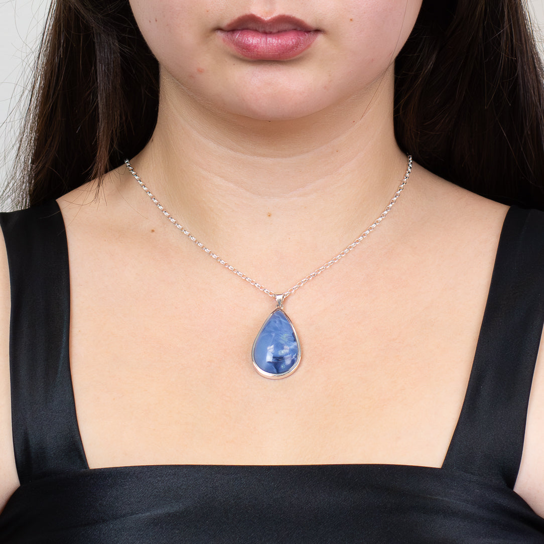 Blue Opal Necklace