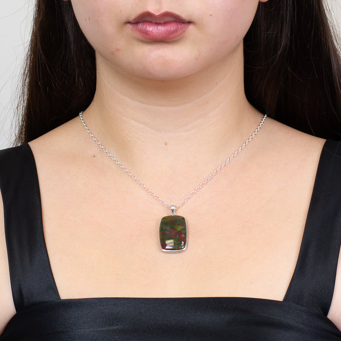 Bloodstone Pendant