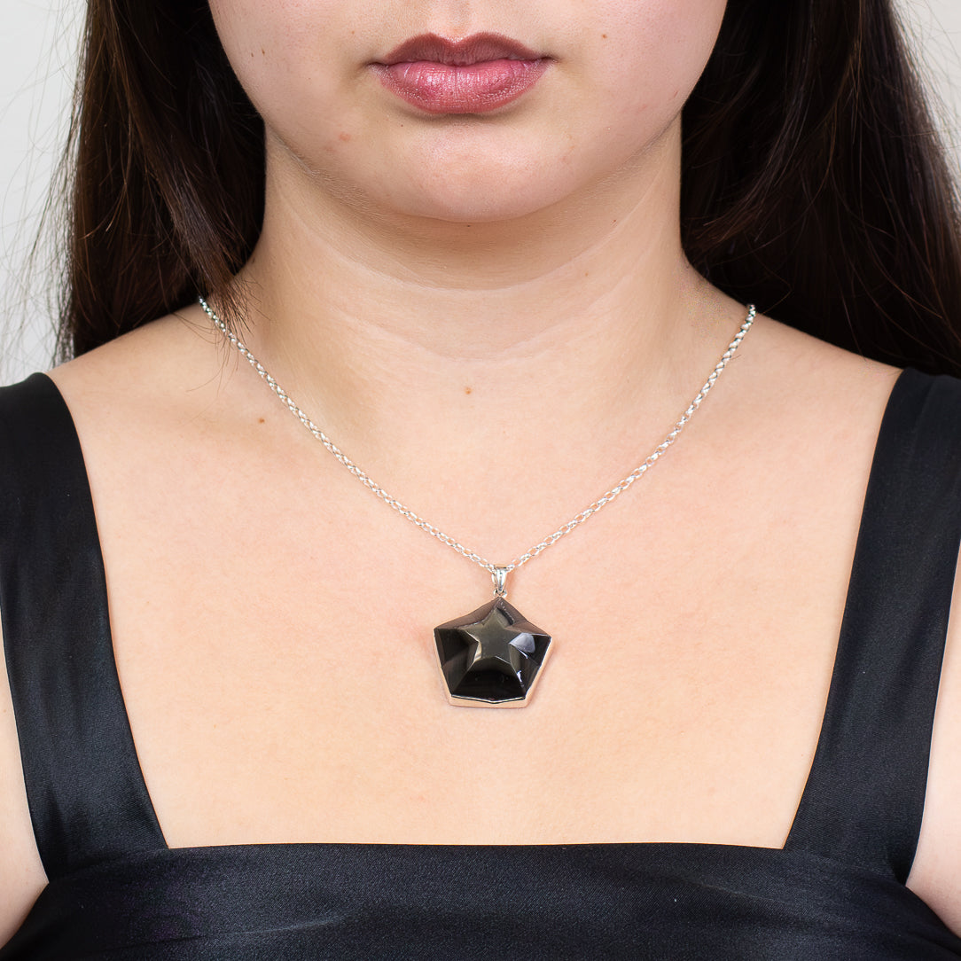 Rainbow Obsidian Necklace