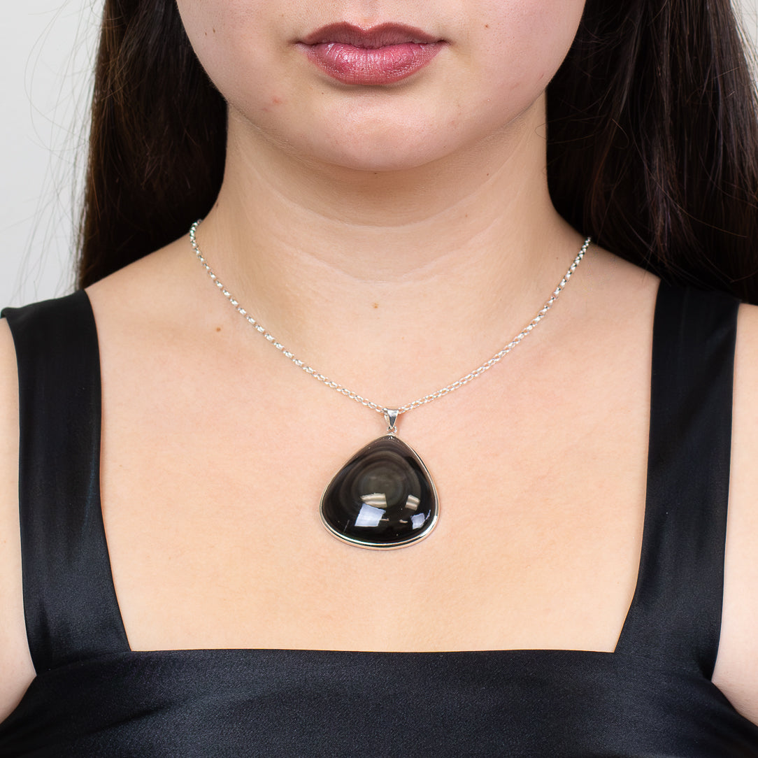 Rainbow Obsidian Necklace