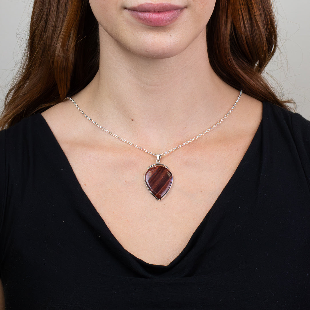 Red Tiger Eye Necklace