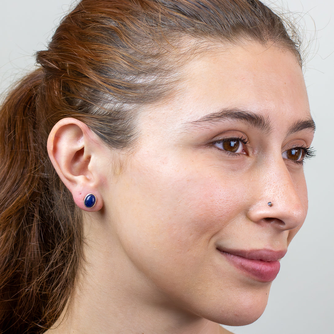 Sapphire Stud Earrings