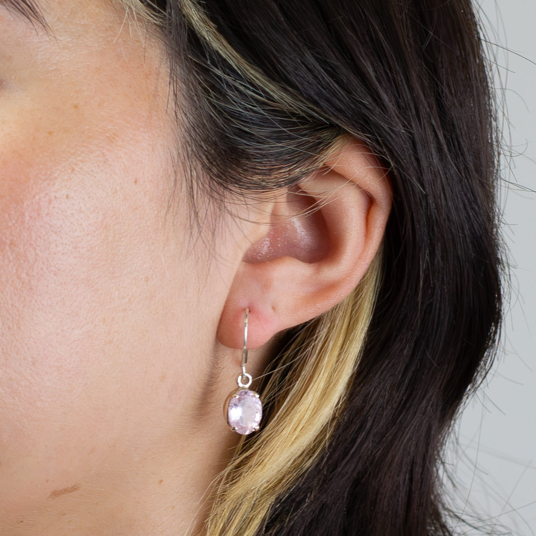 Morganite Drop Earrings
